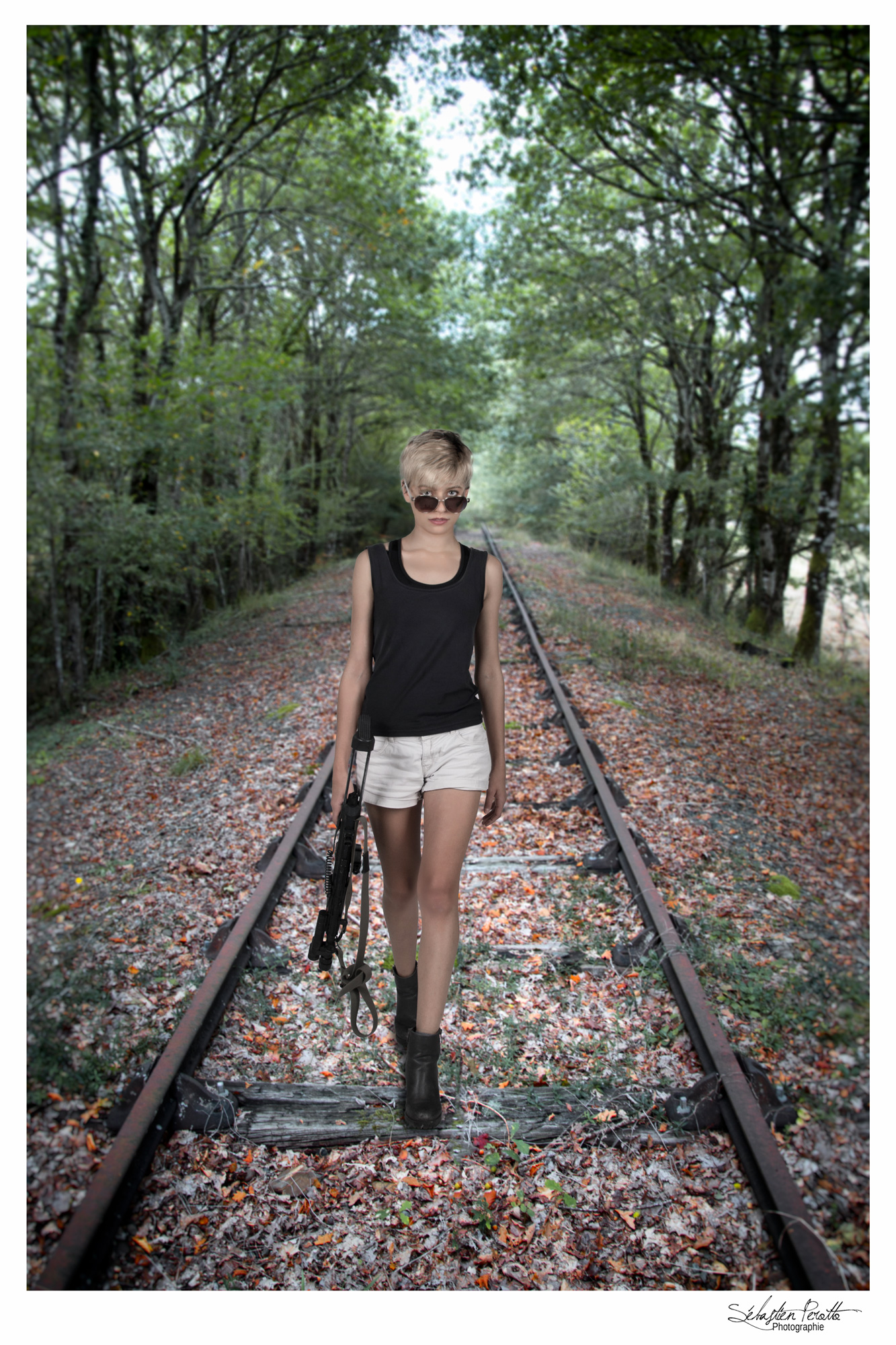 On the railroad